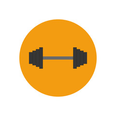 Dumbbell vector illustration