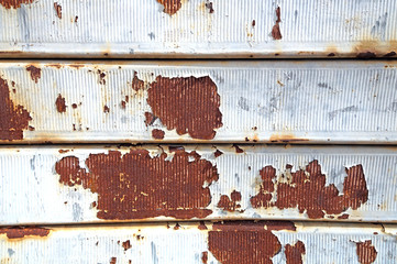 texture rusty metal door