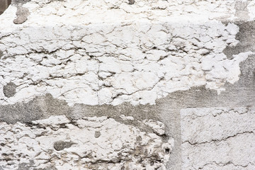 Old stone and cement wall surface