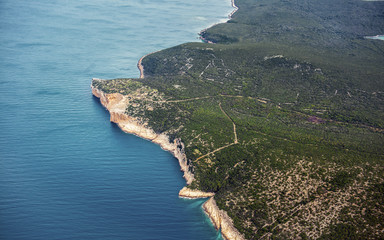 Croatia aerial view