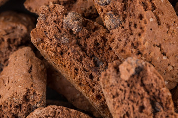 Cantucci with chocolate pieces