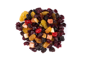 Mix variety of dried fruit