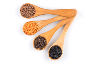 Group of lentils