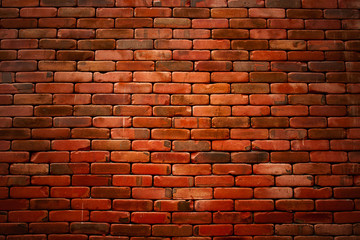 old grunge Brick wall background textured