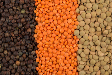mix of lentils