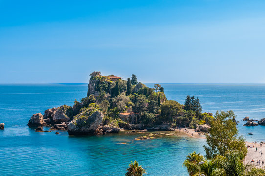 Isola Bella; Taormina; Sizilien