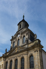Fototapeta na wymiar Spitalkirche in Bayreuth