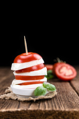 Mozzarella Cheese with fresh Tomatoes © HandmadePictures