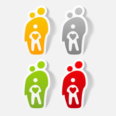 realistic design element: family