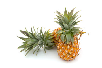 Pineapple isolated on white background