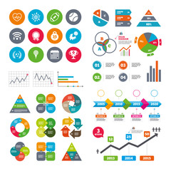 Sport games, fitness icon. Football, golf.