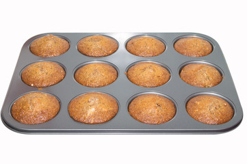 Muffin con pere e gocce di cioccolato, dessert, muffin fatti in casa, torta, plumcake pere e cioccolato