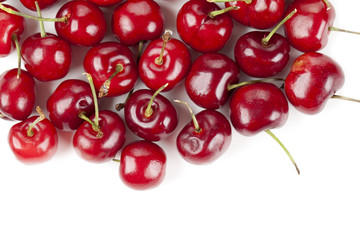 sweet red cherries