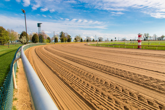 Horse Race Track.