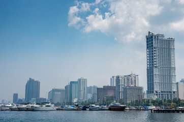 Naklejka premium Manila Bay , Philippines