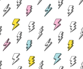 abstract thunder background