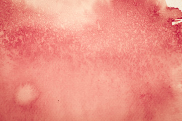 watercolor orange painted background