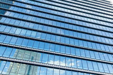 Wall of office building