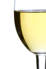 close-up shot of wineglass