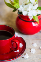 Coffee time and spring