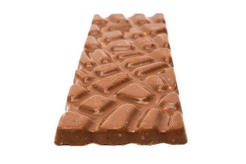 chocolate bar isolated