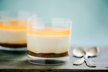 Homemade fruity desser