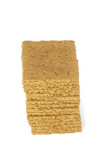 a stack of graham crackers