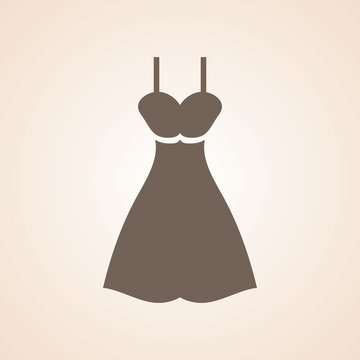 Icon Of Gown.