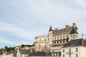 Fototapeta na wymiar Amboise and its Chateau