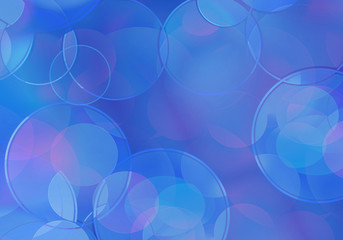 Colorful circles of light abstract background