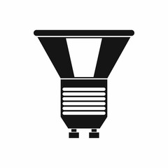 Luminodiode icon in simple style