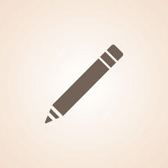 Icon Of Write Or Pencil.