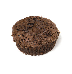 Cupcake on white background