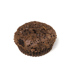 Cupcake on white background
