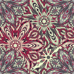 Seamless mandala pattern