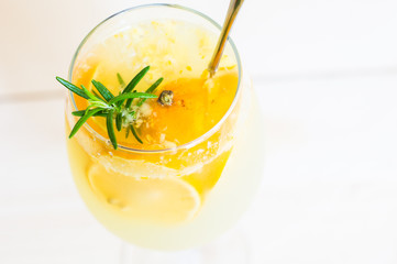 Lemon detox drink