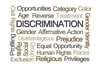 Discrimination Word Cloud