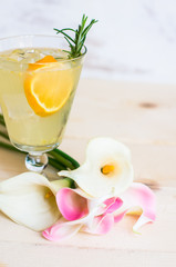 Lemon detox drink