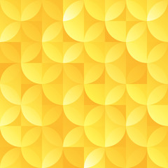 vintage gold retro seamless sircle shape vector pattern