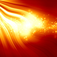 Magical red background