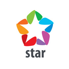 vector logo star