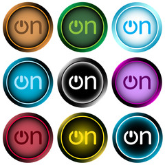 Clipart icons word on