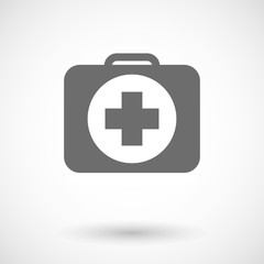 Isolated vector illustration of  a first aid kit icon