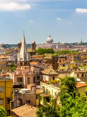 Foto op Canvas View of Rome historic center, Italy © Leonid Andronov