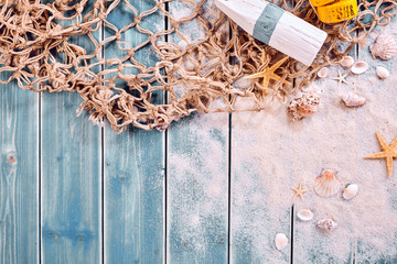Marine or nautical themed background