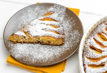 Fetta di torta di mele