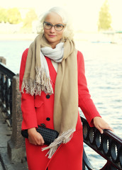 Obraz premium fashion portrait of young stylish woman 