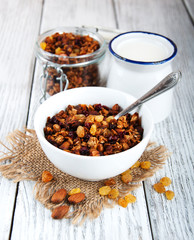 Homemade granola