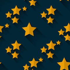 Seamless pattern with stars