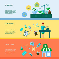 Pharmacist Banner Set